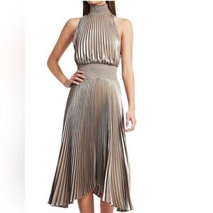 A.L.C. Strapless Metallic Dress